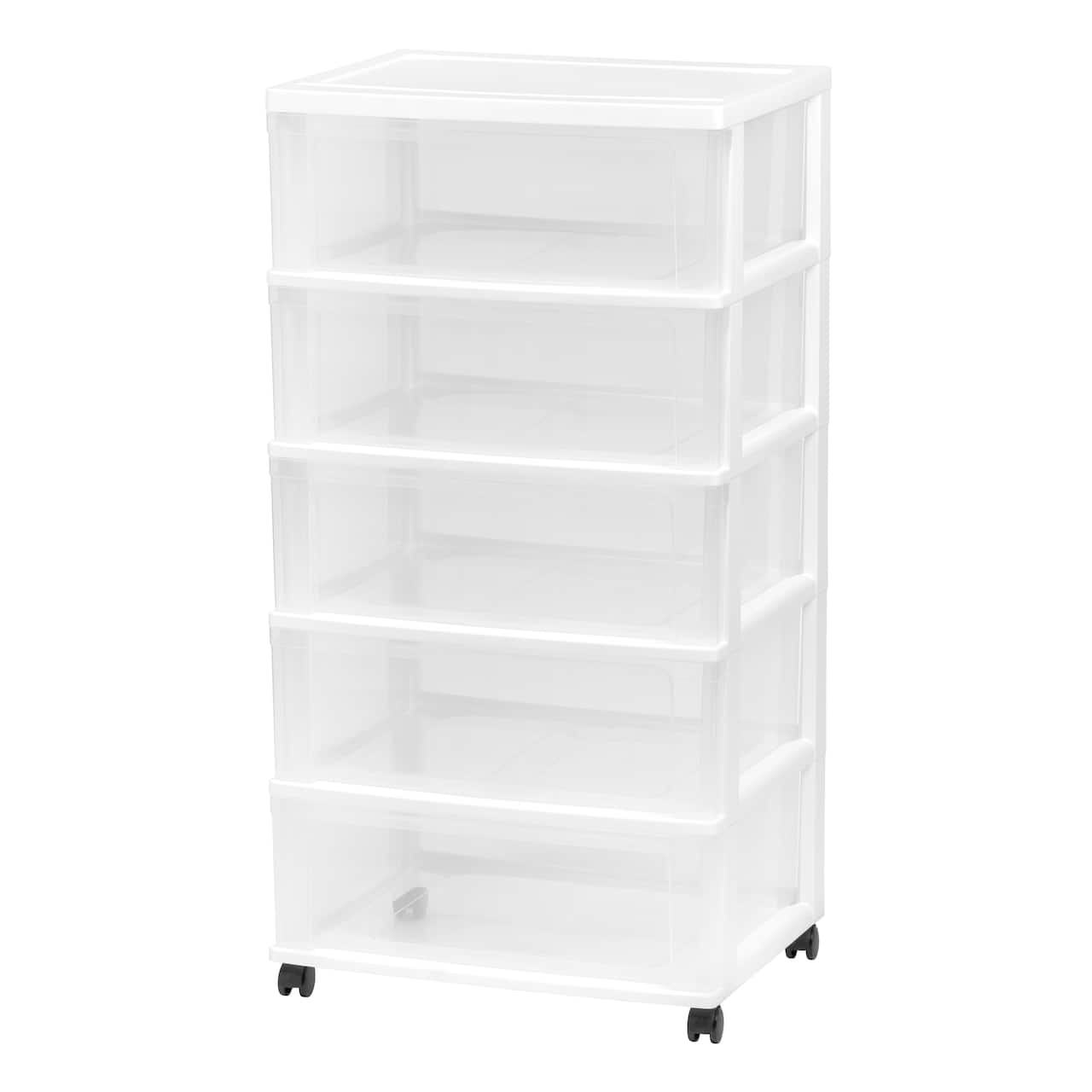 &#x9;Iris&#xAE; 5 Drawer Rolling Storage Cart